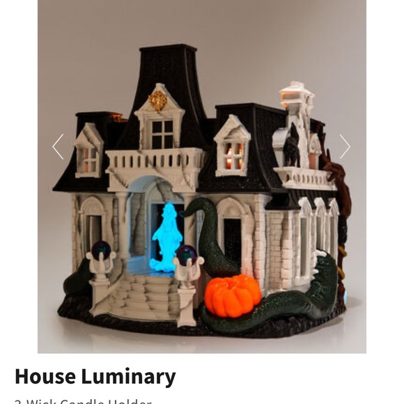 Bath & Body Works Haunted House Decor - Black, White, Orange